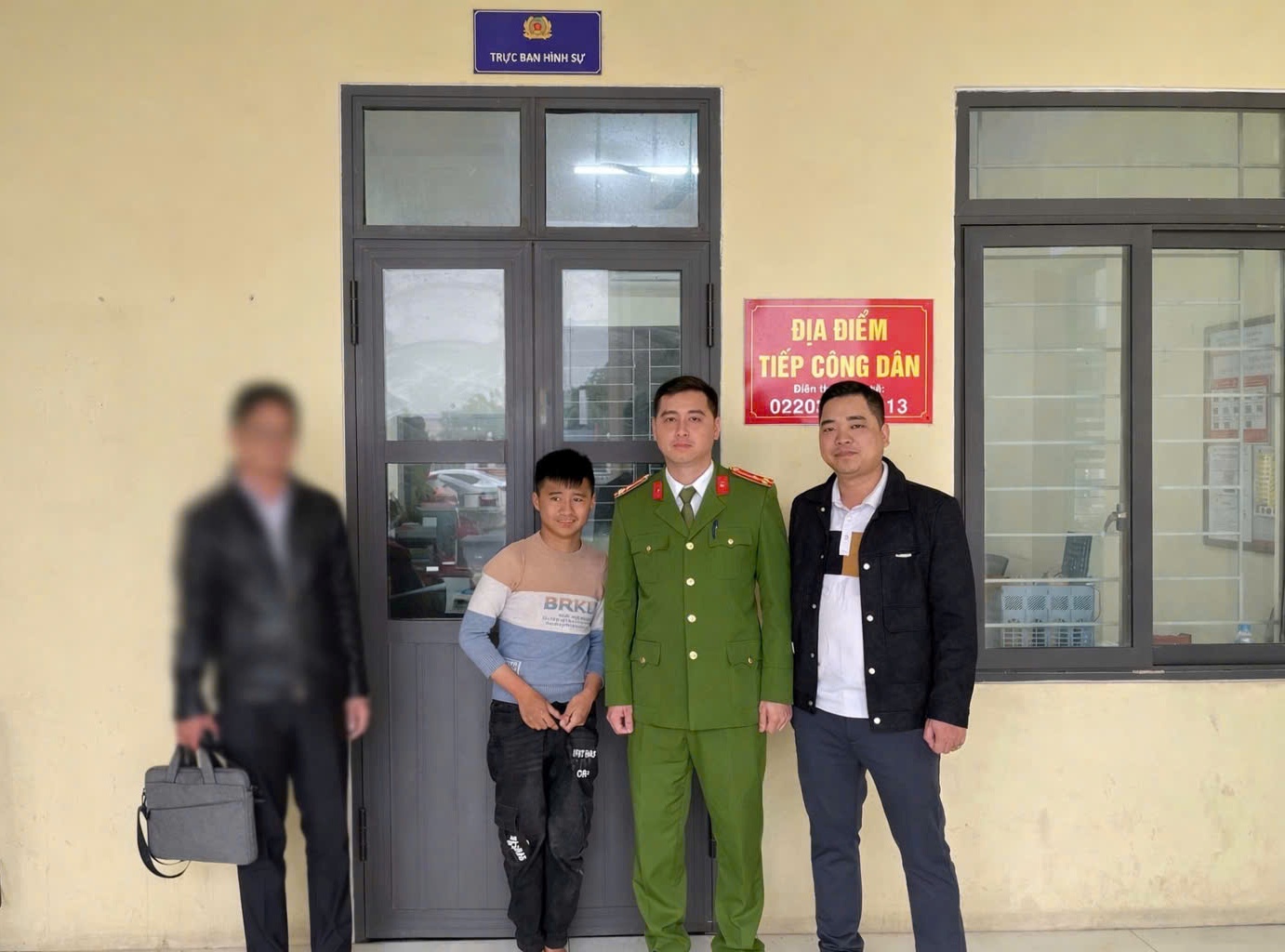 Công an phường Tứ Minh: Giúp tìm người thân cho một công dân bị lạc 